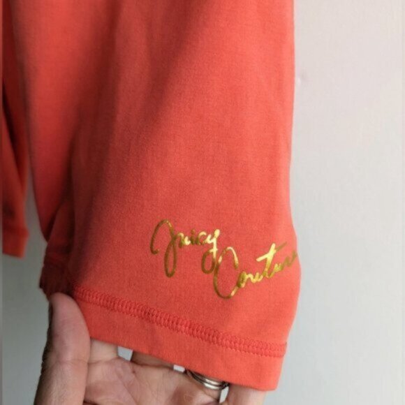 Juicy Couture coral biker shorts - Picture 2 of 6